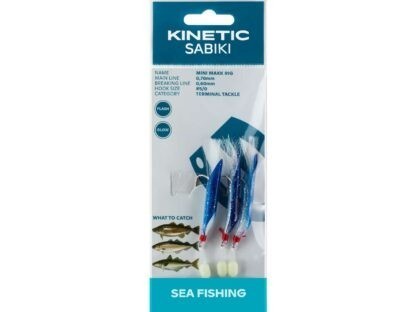 Kinetic Návazec Sabiki Mini Makk 3ks Barva: Red/Silver