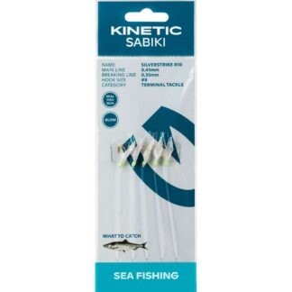 Kinetic Návazec Sabiki SilverStrike 5ks Barva: Fishskin/Flash