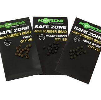 Korda Gumové korálky Rubber Bead 4mm Brown 25ks