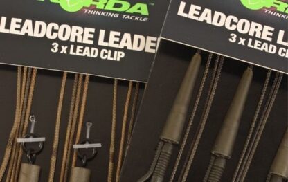 Korda Hotové Montáže Leadcore Leader Ring Swivel 3ks Varianta: Gravel/Brown