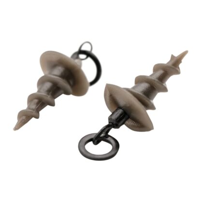 Korda Obratlík s kolíkem Ring Swivel Bait Screw - Medium