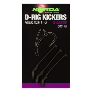 Korda Rovnátka Kickers D Rig Green 10ks - XL