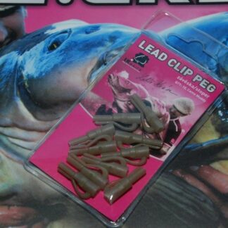 LK Baits Lead Clip Peg Camo Muddy