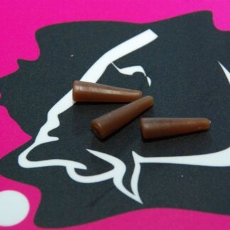 LK Baits Tail Rubbers Camo Brown