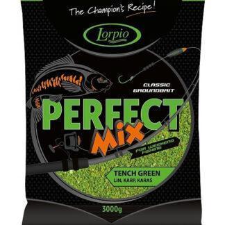 Lorpio Krmítková Směs Perfect mix 3kg Příchuť: Tench green