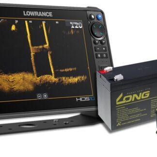 Lowrance Echolot HDS PRO 10 se sondou Active Imaging HD + baterie + nabíječka ZDARMA