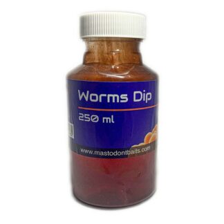 Mastodont Baits Dip 250ml - Worms