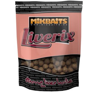 Mikbaits Boilie LiveriX - Mazaná Škeble 24mm 1kg