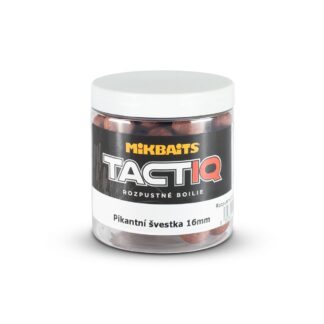 Mikbaits Rozpustné boilie TactiQ Pikantní švestka 250ml - 20mm