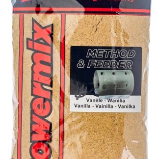 Mondial F Krmítková směs Powermix Method & Feeder 1kg - Vanilka