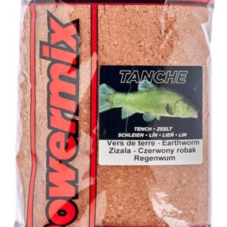 Mondial F Krmítková směs Powermix Tench 1kg - Žížala