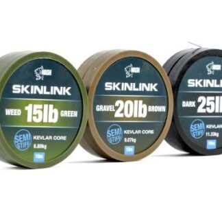 Nash Návazcová Šnůra Skinlink Semi-Stiff Silt 10m - 35lb