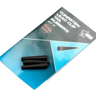 Nash Převleky Tungsten Lead Clip Tail Rubber 10ks