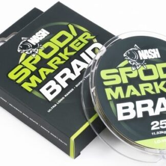 Nash Šňůra Spod & Marker Braid 300m - Lo-Viz Yellow 25lb/0.18mm