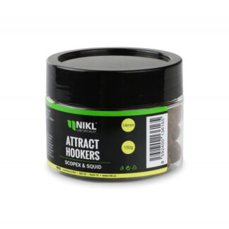 Nikl Attract Hookers Rychle Rozpustné Dumbells Scopex & Squid Hmotnost: 150g