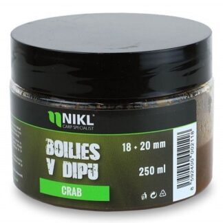 Nikl Boilies v Dipu 18+20mm 250g Hmotnost: 250g