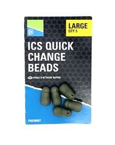 Preston Gumové Převleky ICS Quick Change Beads 5ks Velikost: Large