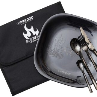 Prologic Talíř S Příborem Blackfire Dinning Set