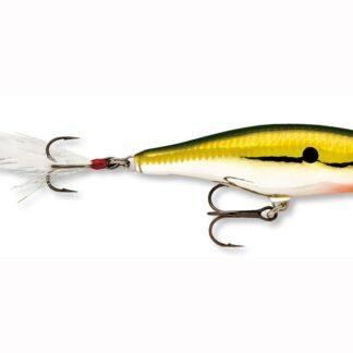 Rapala Wobler Skitter Pop Top Water Fresh Gold Chrome - 9cm 14g