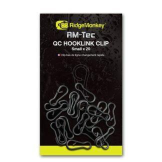 RidgeMonkey Klip RM-Tec Quick Change Hooklink Clip Small 20ks