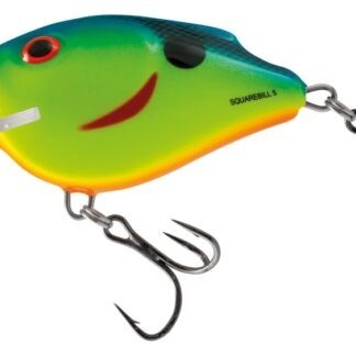 Salmo Wobler SquareBill Floating Chartreuse Powder Blue - 6cm 21g