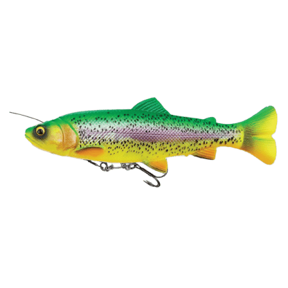 Savage Gear Gumová Nástraha 4D Linethru Pulsetail Trout Slow Sink FireTrout Délka cm: 16cm