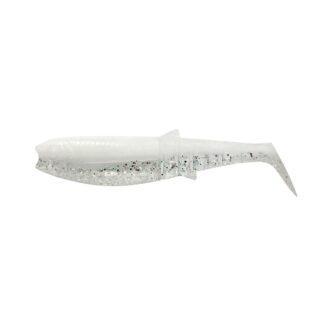 Savage Gear Gumová Nástraha Cannibal Shad White Flash - 8cm 5g