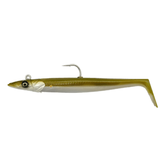 Savage Gear Gumová Nástraha Sandeel V2 Khaki 2+1ks Hmotnost: 86g