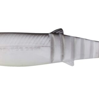 Savage Gear Gumová nástraha Cannibal Shad bulk White & Black - 8cm 5g