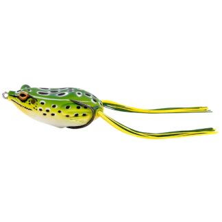 Savage Gear Imitace žáby Hop Walker Frog Floating Green Leopard - 5