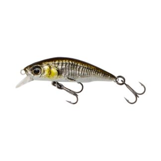 Savage Gear Wobler 3D Sticklebait Twitch Sinking Ayu Green Silver - 5