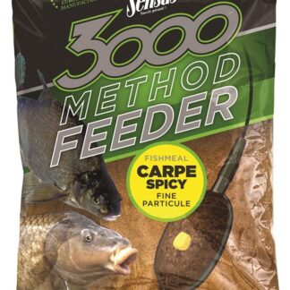 Sensas Krmítková směs 3000 Method Feeder 1kg - Carpe Spicy