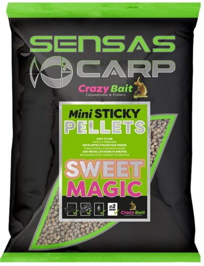 Sensas Pelety Mini Sticky Pellets 700g - Ryba