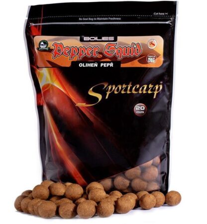 Sportcarp Boilies Pepper Squid Hmotnost: 1 kg