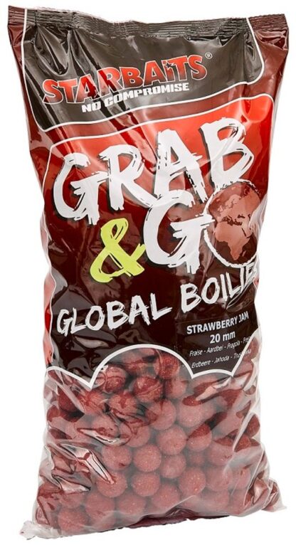 Starbaits Boilie Global Strawberry Jam - 20mm 2