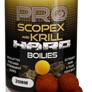 Starbaits Boilie Hard Probiotic Scopex Krill 24mm 200g