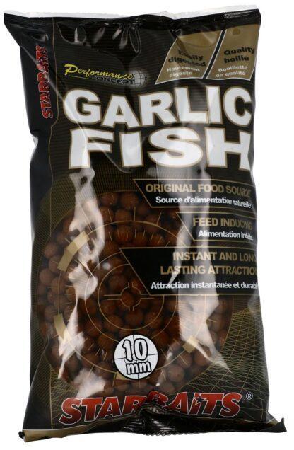 Starbaits Boilie Potápivé Garlic Fish 1kg Hmotnost: 1kg