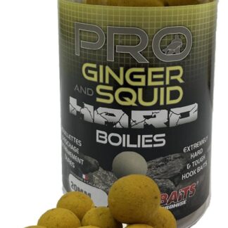 Starbaits Boilie Pro Ginger Squid Hard Boilies 200g - 24mm