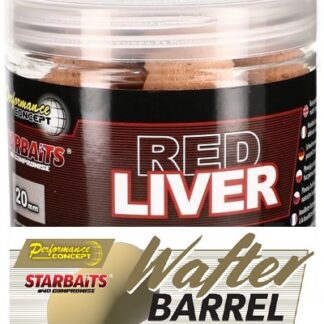 Starbaits Neutrálně Vyvážená Nástraha Red Liver Wafter 70g Hmotnost: 70g
