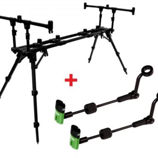 Zfish Stojan Rod Pod Construct 3 Rods 2x Indicator  Zfx Mini Zdarma