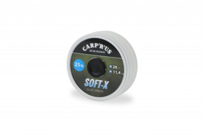 Carp´R´Us Návazcová šňůrka Soft-X olive green 20m - 15lb 6