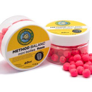 Chyť a pusť Mini boilies Balanc 9mm 60ml - Česnek