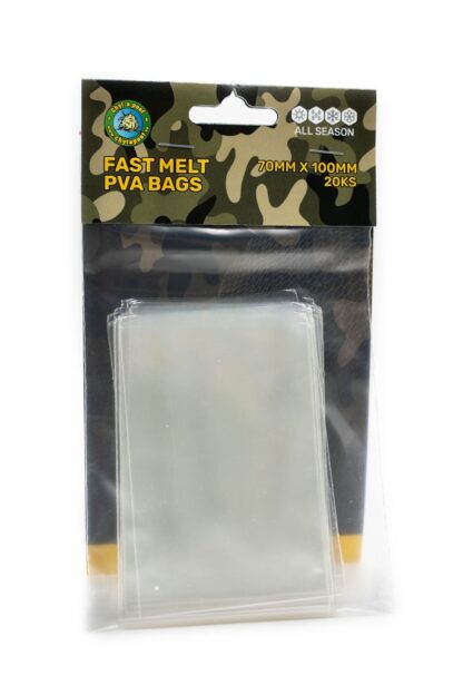 Chyť a pusť PVA Rozpustné sáčky Bags 20ks - 100mm x 130mm