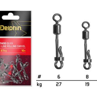 Delphin Rychloobratlík s pojistkou Method QuiX 10ks - vel.6/27kg