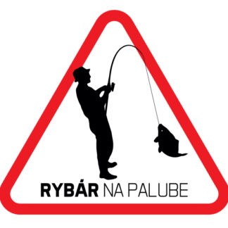 Delphin Samolepka Na Palubě Sk Rybář