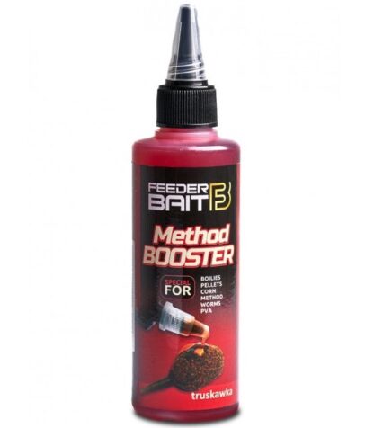 FeederBait Method Booster 100ml Příchuť: Jahoda