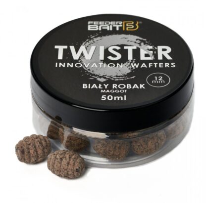 FeederBait Twister Wafters 12mm 75ml - Bilý červ