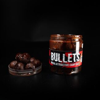G.B.U. Dipované boilies BULLETS BIOPRO 200g - 20mm