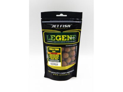 Jet Fish Boilie Extra Tvrdé Legend Range Chilli Tuna_Chilli Průměr: 20mm