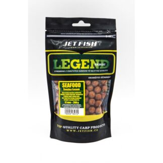 Jet Fish Boilie Legend Range SeaFood Švestka Česnek Hmotnost: 3kg